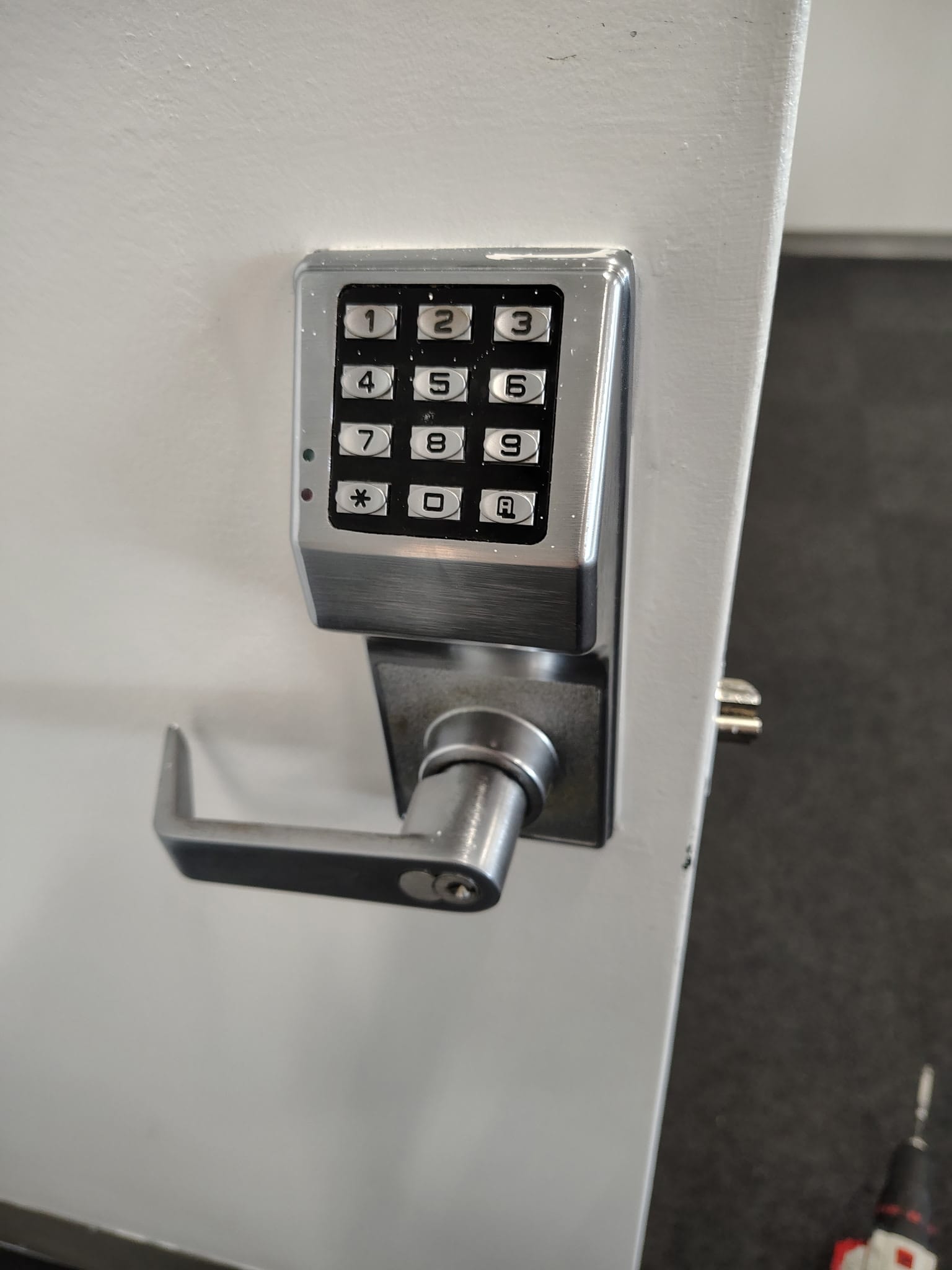 Alarm Lock Trilogy commercial keypad hardware