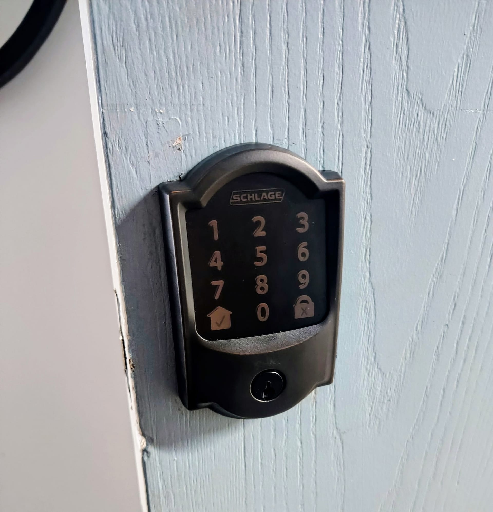 Schlage Encode smart lock installation