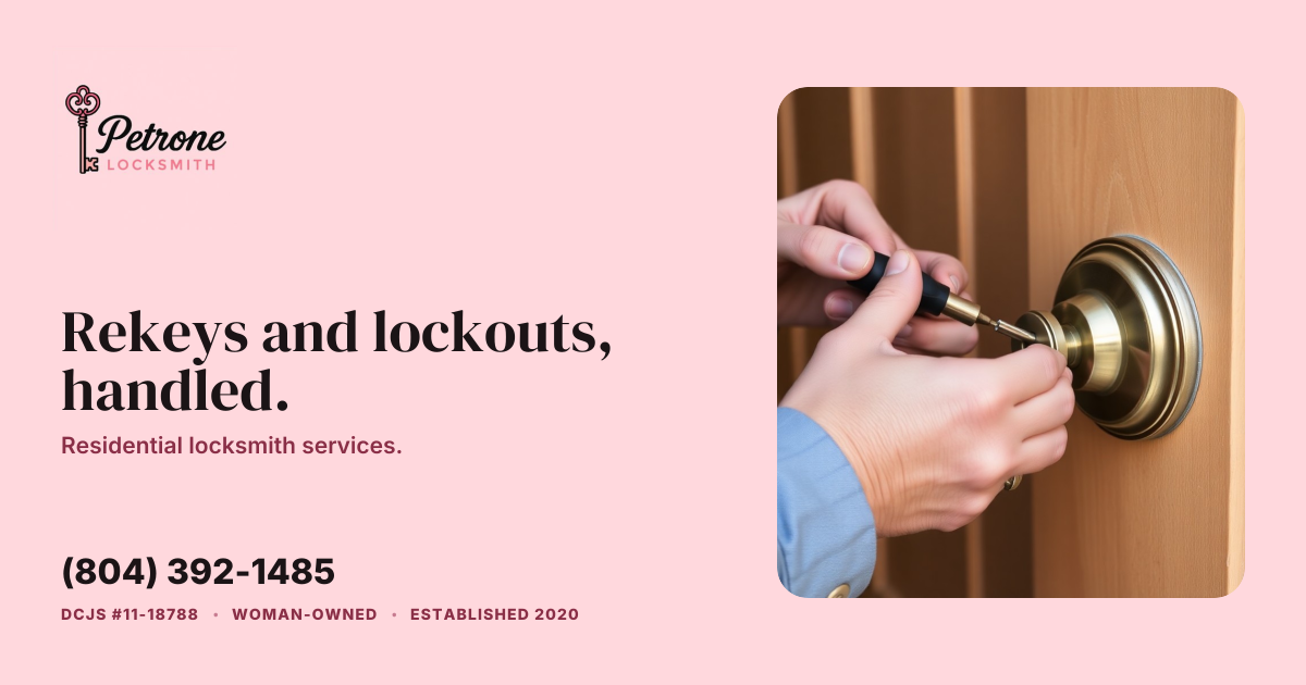 Locksmith Services in Virginia | Richmond to Suffolk | Petrone